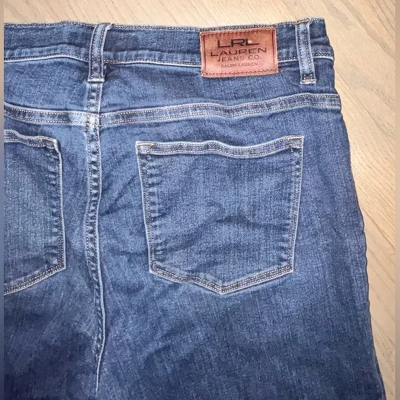 LRL Lauren Ralph Lauren Classic Straight Jeans Womens size 12 - Picture 2 of 6